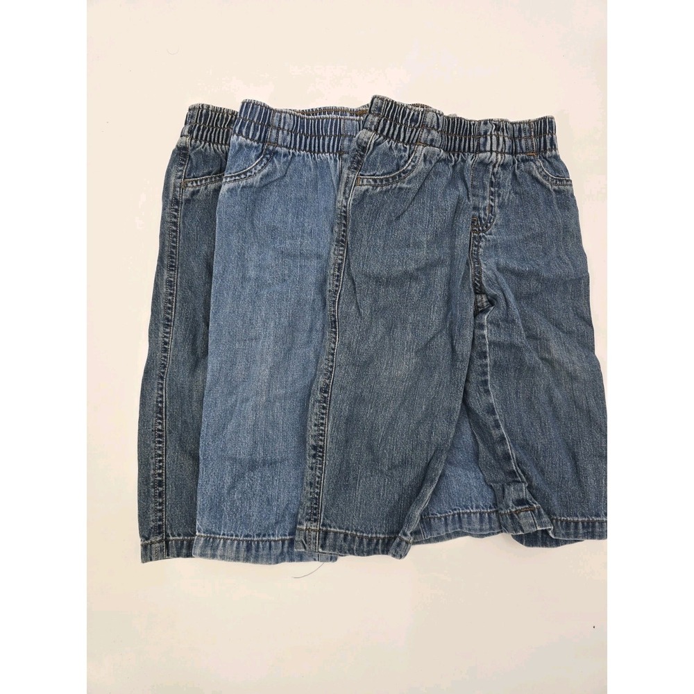 Set Of 3 Jumping Beans Jeans Baby Boy 18 Months Denim Pull On